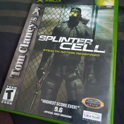 Splinter Cell For Xbox