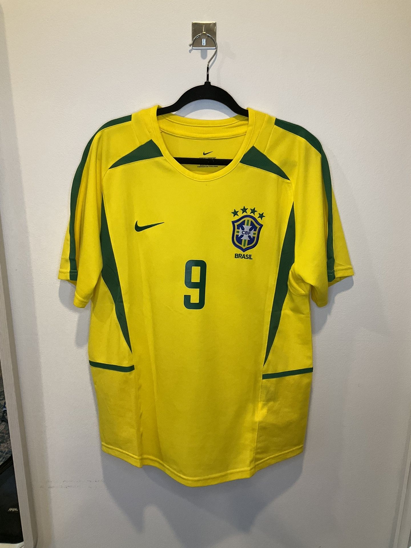 BRAZIL RONALDO 9 JERSEY
