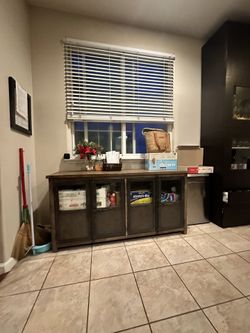 World Market Rustic Buffet Table