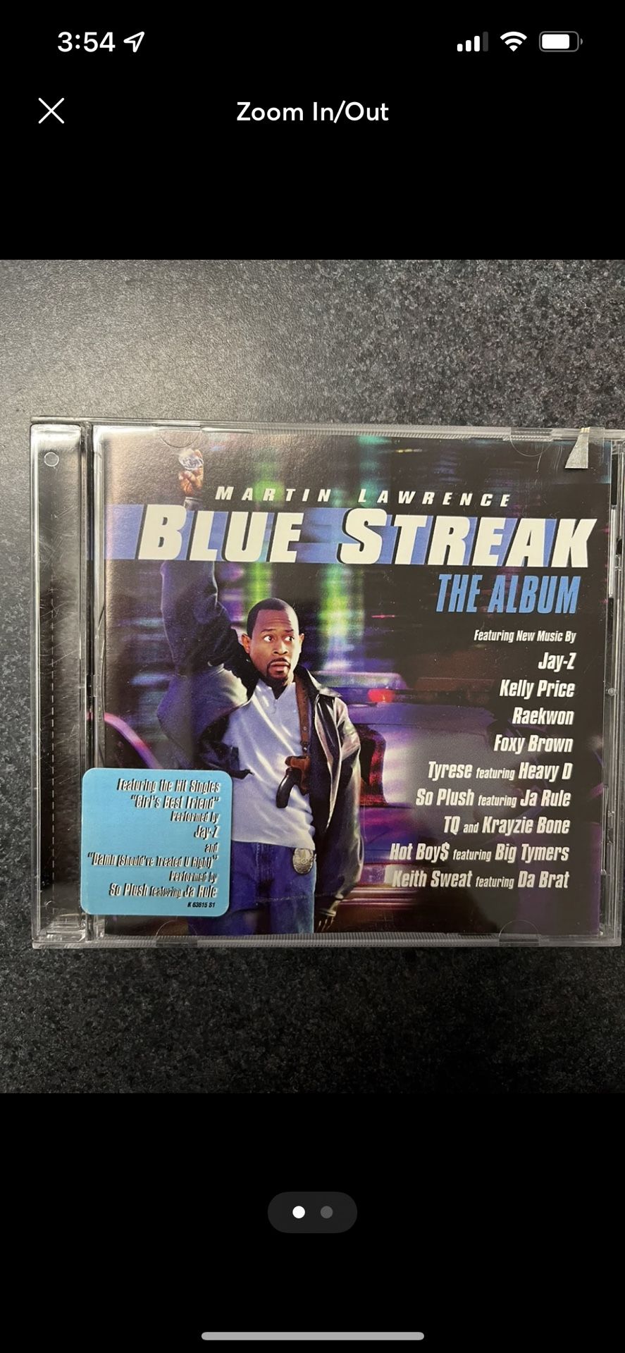 Martin Lawrence Blue Streak The Album CD