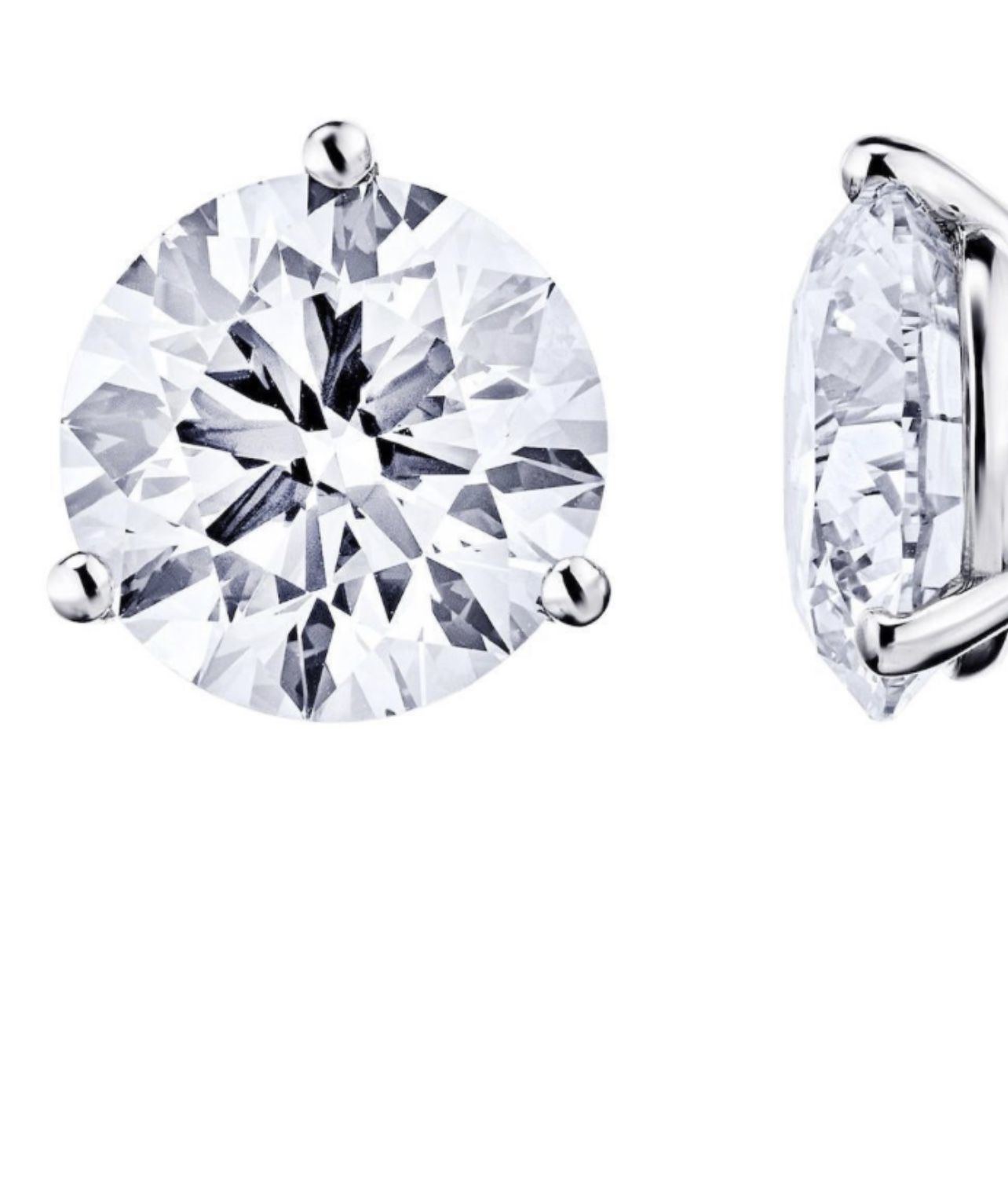 5 Ct. Lab Grown Diamond Studs,All Products : American Fashion Style Bags On Sale