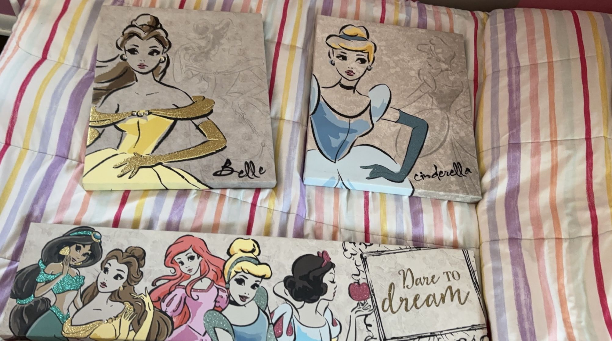 Disney Princess canvas Wall Art