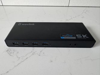 DisplayLink Dual 4k docking station for PC and Mac