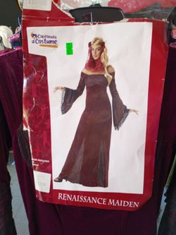 California Costume Renaissance Maiden Teen Costume