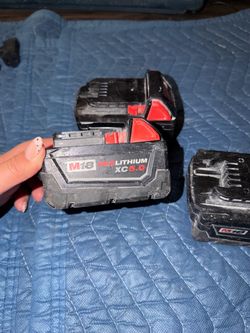 Milwaukee lithium batteries XTC