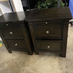 2 Side Bed Drawers 