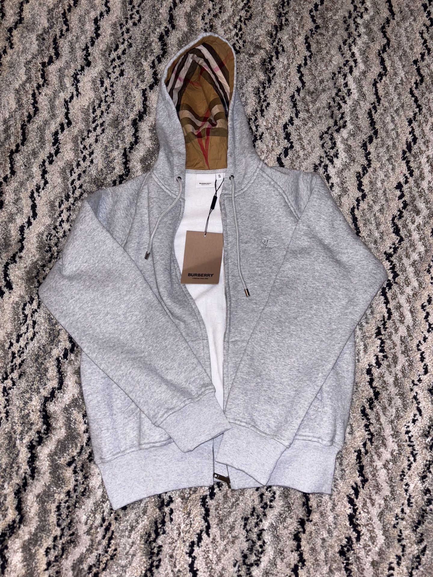 Burberry Gray Hoodie