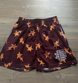 Eric Emanuel NYC | Maroon Bape Star Mesh Shorts Sz M