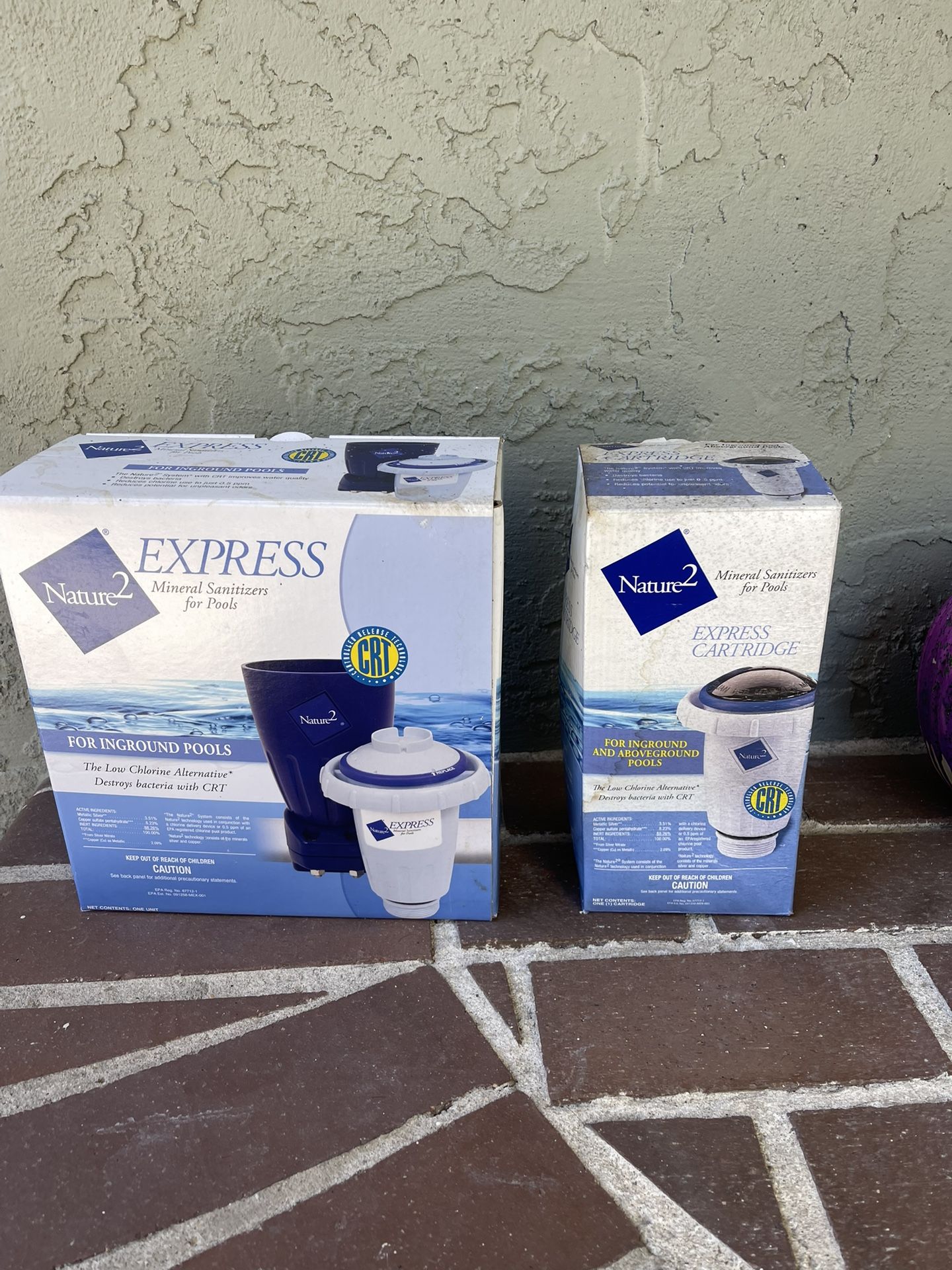 Swimming Pool - Nature2 Express Pool Sanitizer System + Extra Cartridge