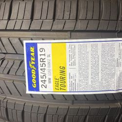 245/45/19 Goodyear Eagle Touring