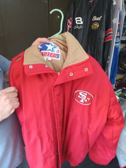 Vintage 90s Puffer 49er Jacket Large