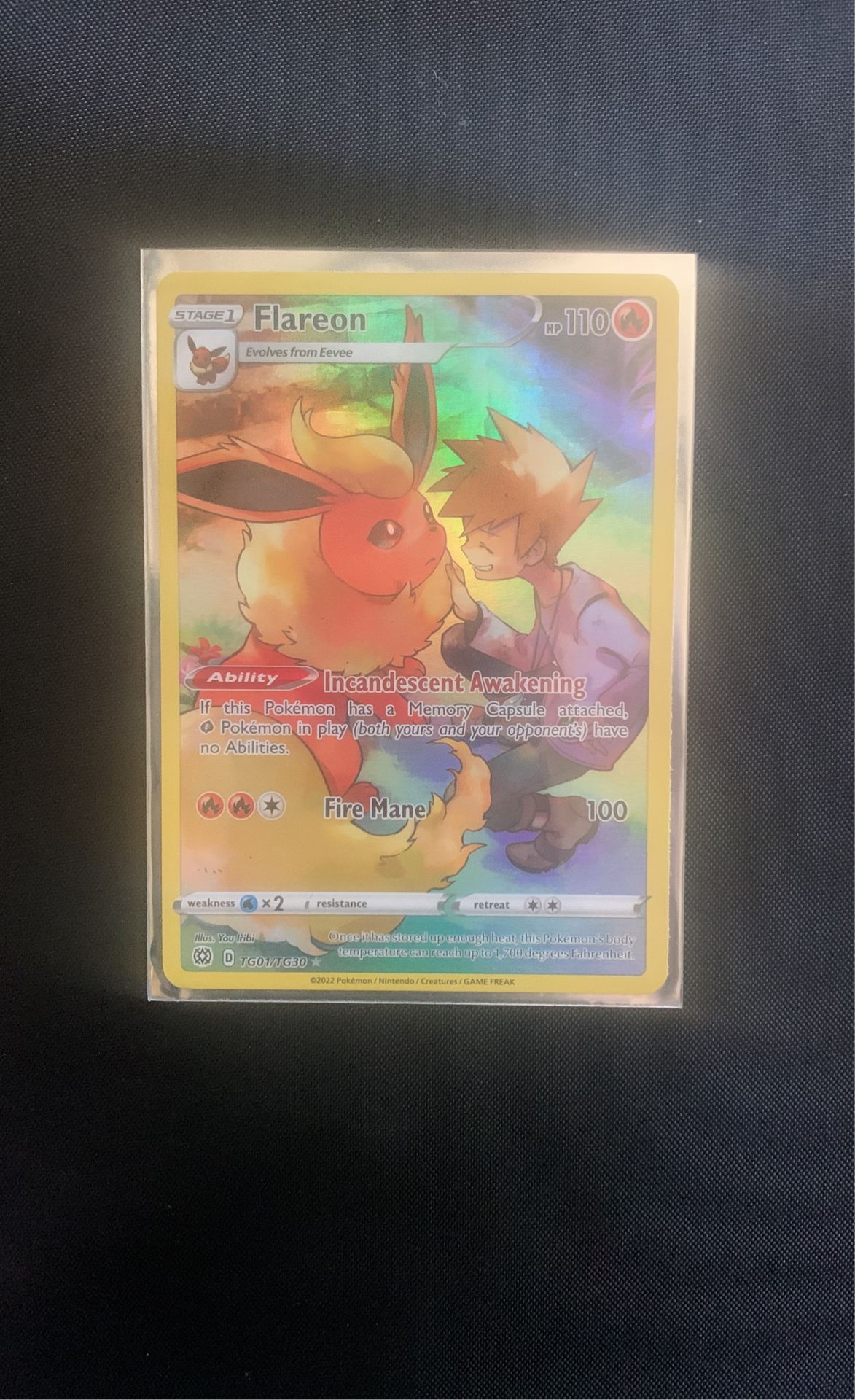 Flareon - SWSH09: Brilliant Stars Trainer Gallery (SWSH09:TG) Pokemon Card Single
