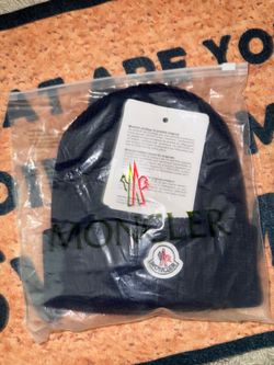 Moncler Beanie Navy Blue Brand New