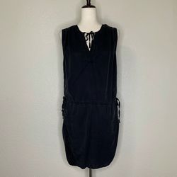 H&M L.O.G.G. 100% Lyocell Black Casual Dress
