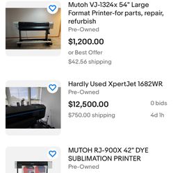 Sign Printer, Embroidery Machine And Xerox Printer