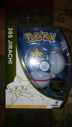 Pokemon 20th Anniversary Figure Toy Jirachi