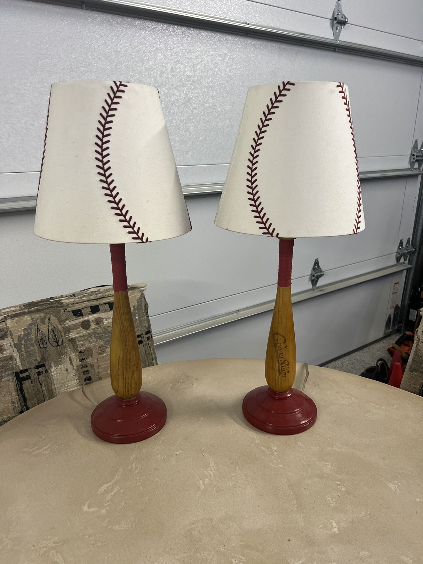 Pottery barn 2024 baseball lamp
