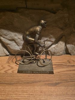 Vintage bicycle trophy ?