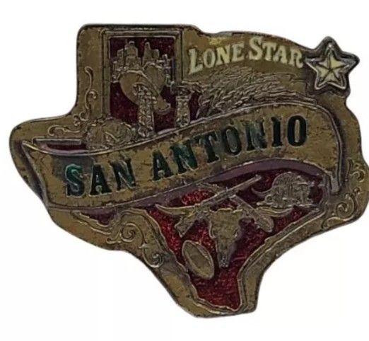 Vintage San Antonio Belt Buckle