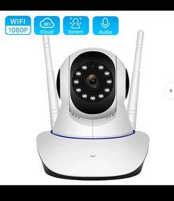 Rotatable wifi camera for security