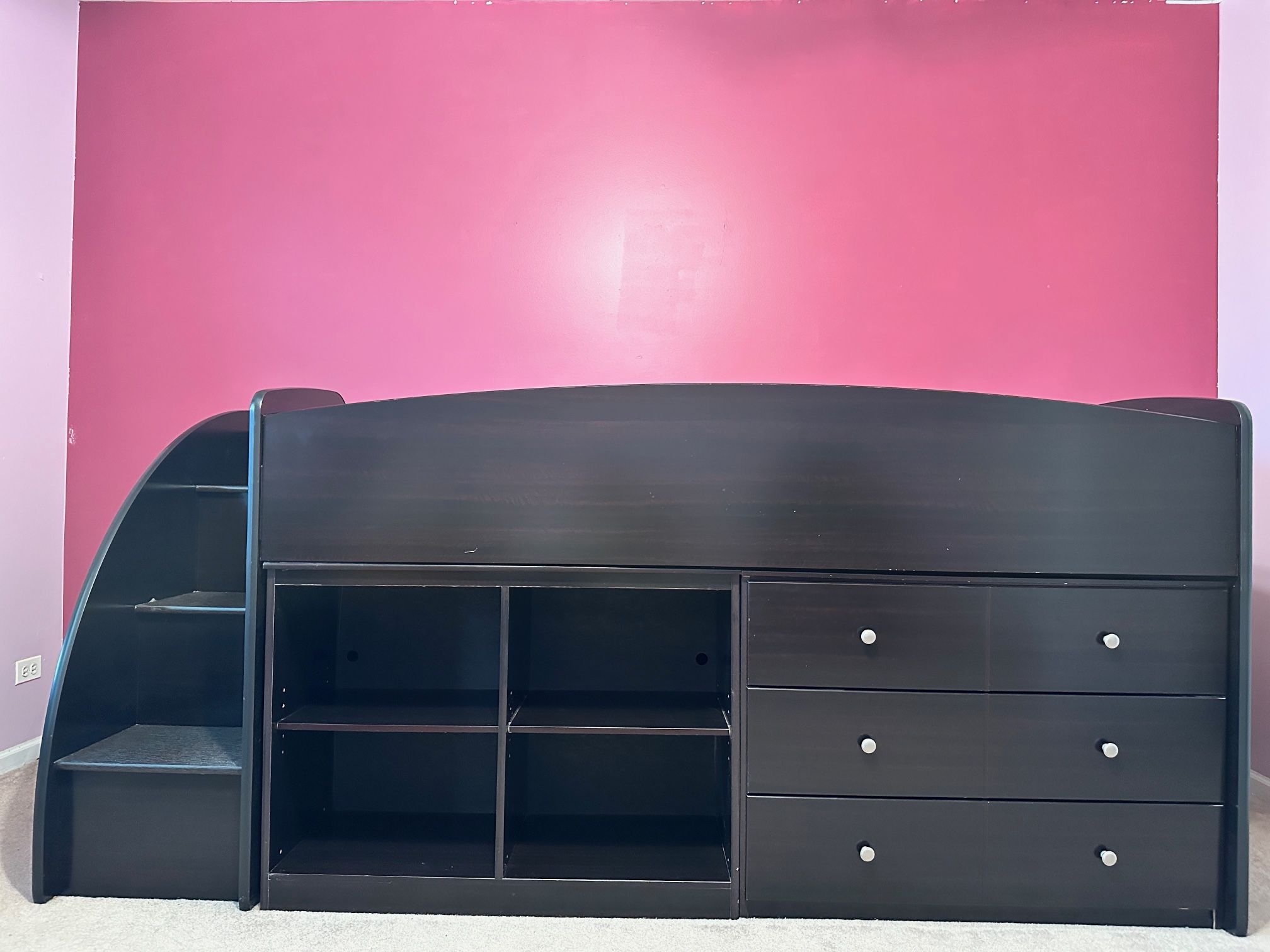 Loft Bed With Storage. Reg. Price 1200. Free Mattress Included.