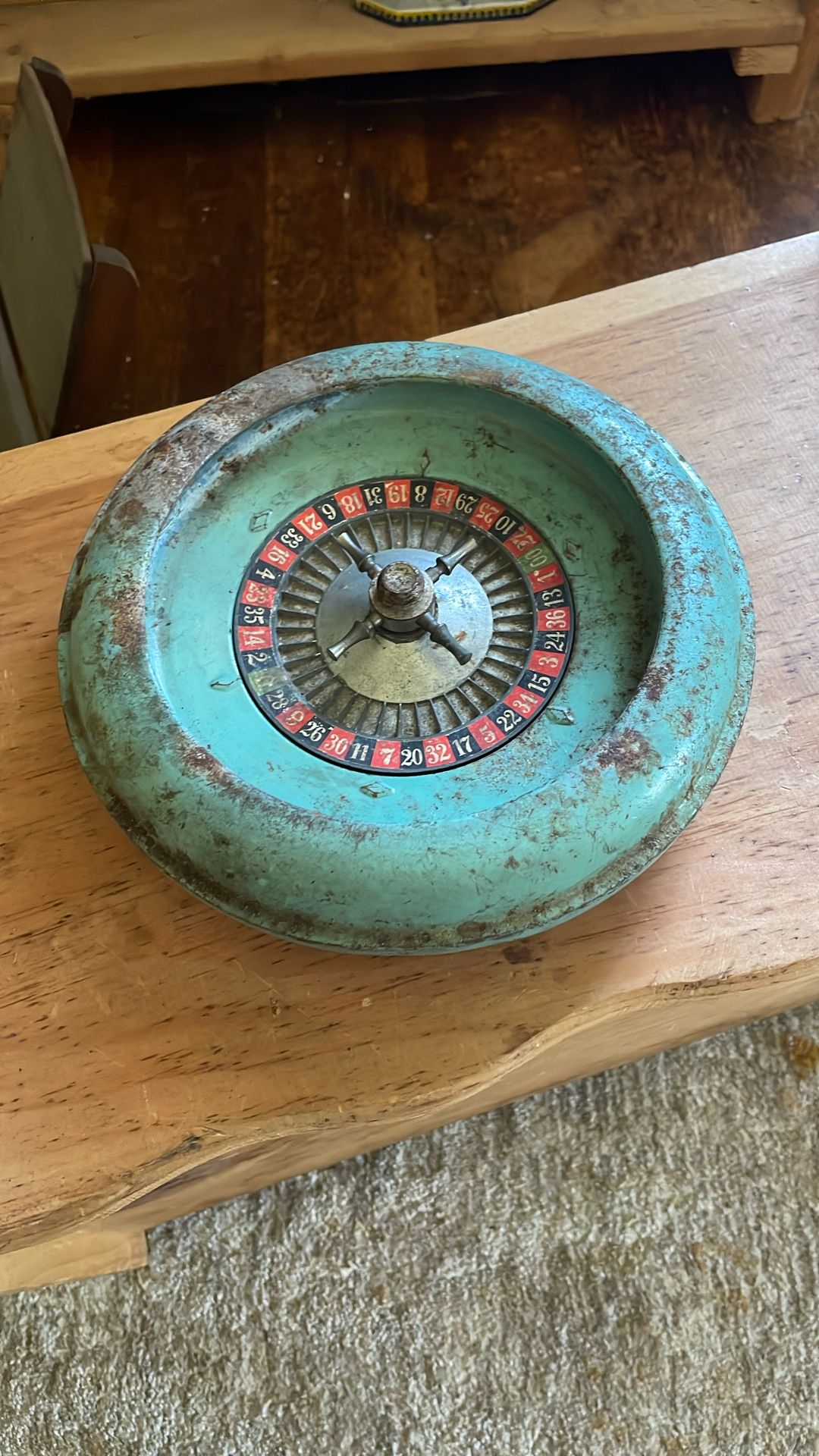 Vintage 1930’s Roulette Wheel