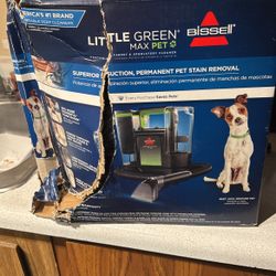 Little Green Max. PET.   New.  Solamente La Caja. Está Rompida