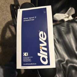 Wheelchair- Drive Medical Bariatric Wheelchair W/20” Seat Width + Footrests ( 350 Lbs Weight Limit )