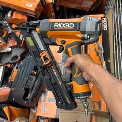 Ridgid 15 Ga Angle Finish Nailer Pneumatic Air Operated