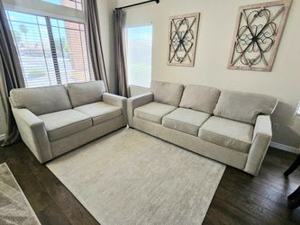 Sofa and Loveseat
