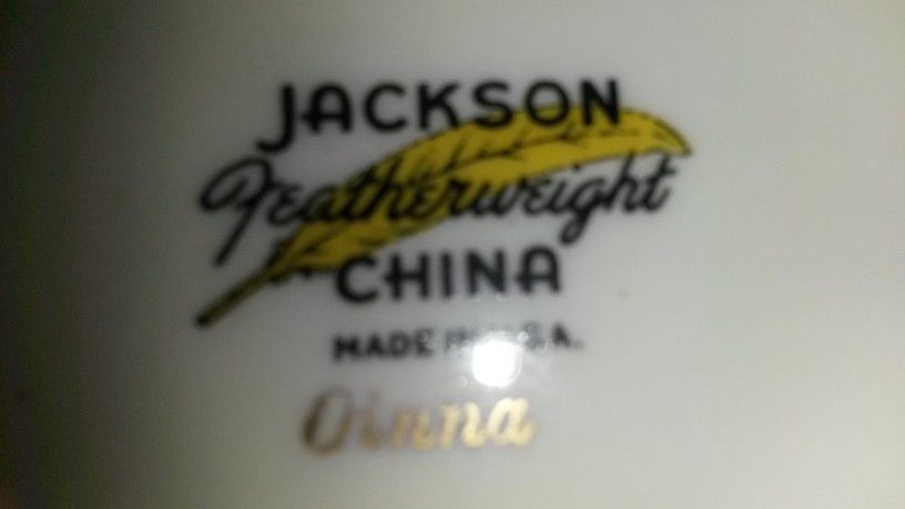 Antique Jackson Featherweight China