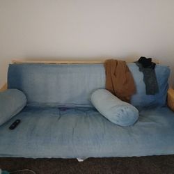 Nice Wood Frame Futon