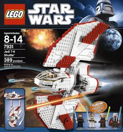 Lego Star Wars 7931 T-6 Jedi Shuttle