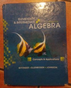 Elementary and Intermediate Algebra 5th Editon