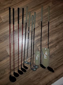 Golf Clubs And Bag