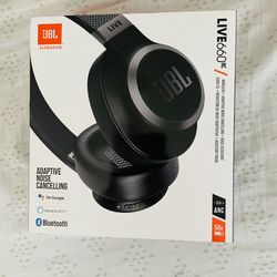 JBL Live 660NC Wireless Over-Ear Noise-Cancelling Headphones