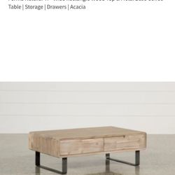 Wooden Coffe Table 47x16 