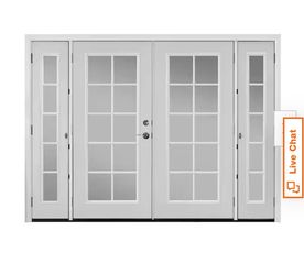 Masonite Right Hand In-Swing French Doors
