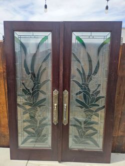 Beautiful Double French entrance doors