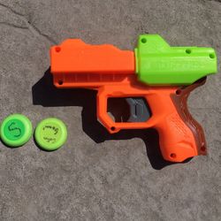 NERF Disc Launching Pistol 