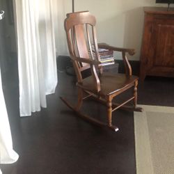 Wooden Rocking Chair