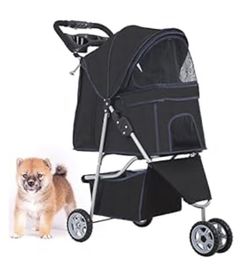 3 Wheels Pet Stroller 