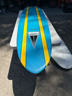 9’6” longboard surfboard