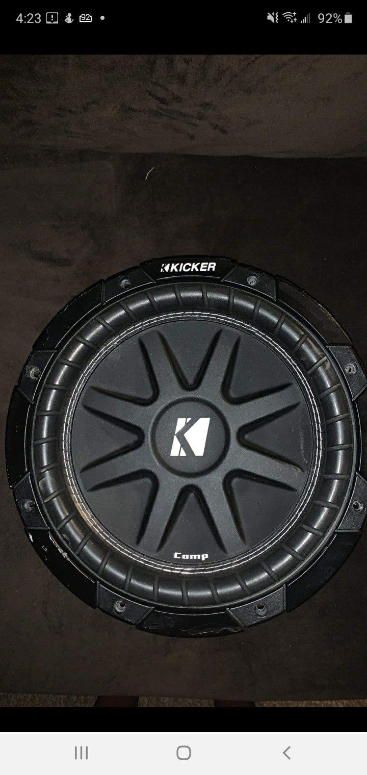 Kicker 10" New (1 Speaker)