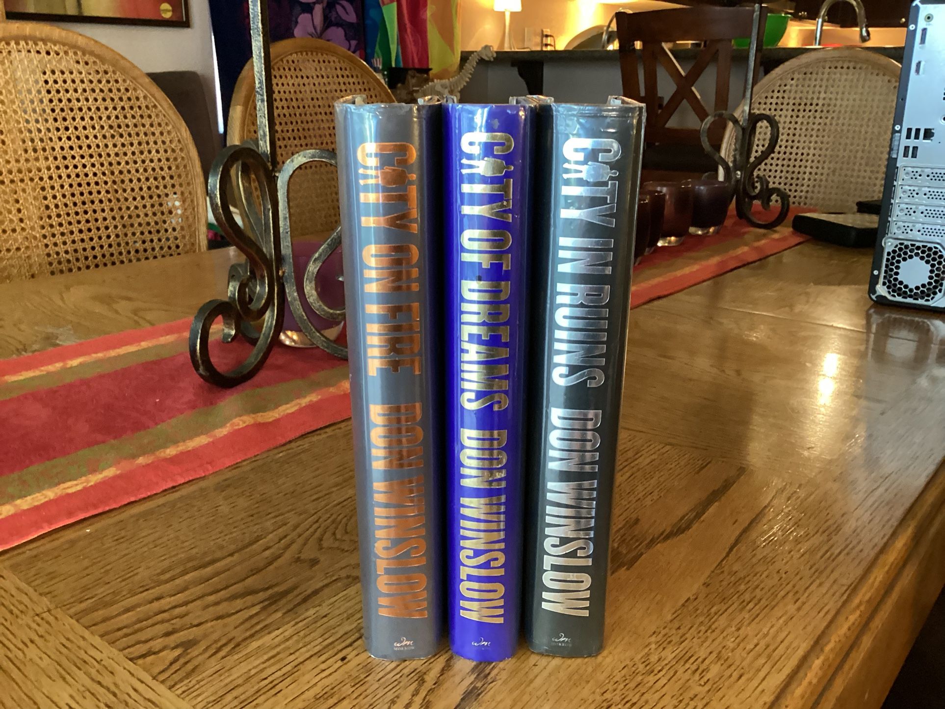 Don Winslow .. THE DANNY RYAN TRILOGY ..  HB 1st editions.. All In Very Good Condition 