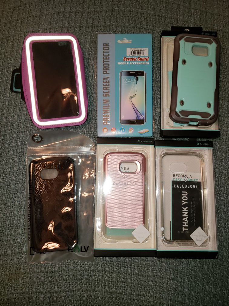 Samsung galaxy s7 edge accessories lot phone case