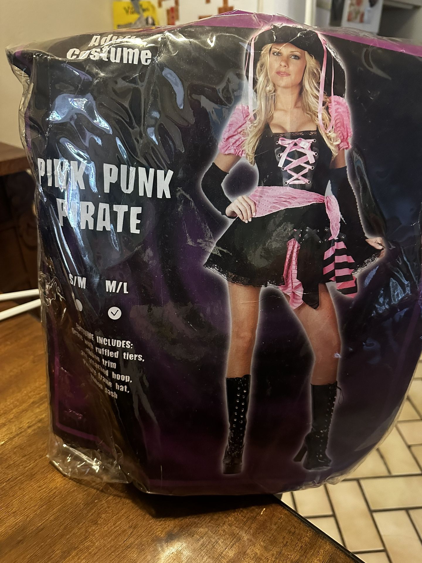 Spirit Halloween Pink Punk Pirate