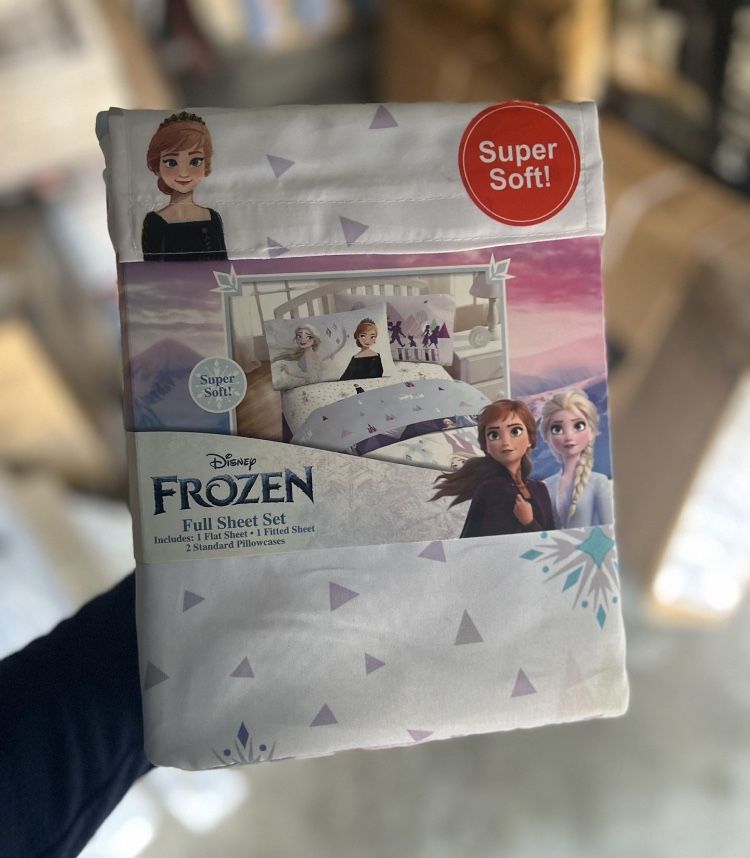 Twin Elsa And Anna Frozen Royally Cool Kids' Sheet Set