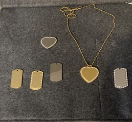 Gold Or Silver Heart Pendant