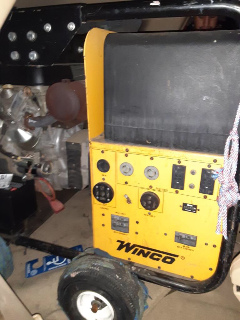 Winco 1800VE generator big dog
